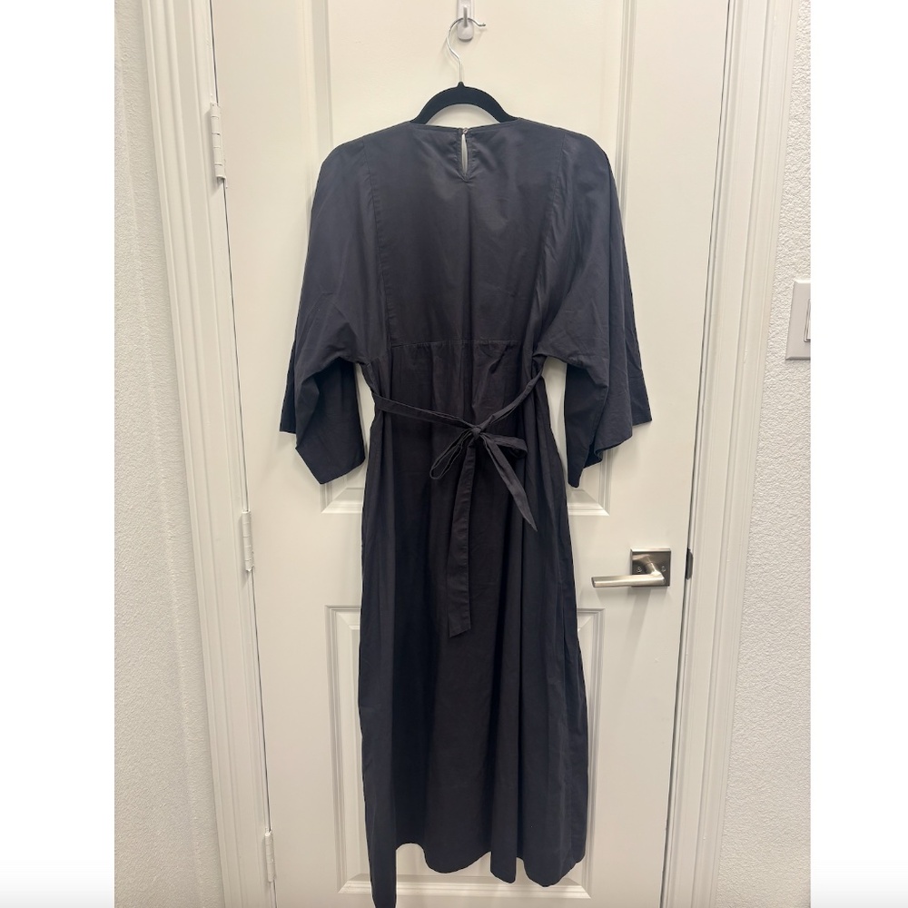 Doen-Square Neck Poplin Dress (Sz Small) - image 6